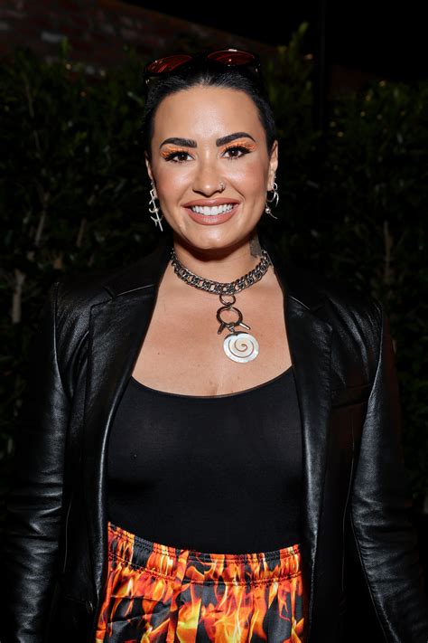 demi leaked|Demi Lovato takes nude photo leak in stride